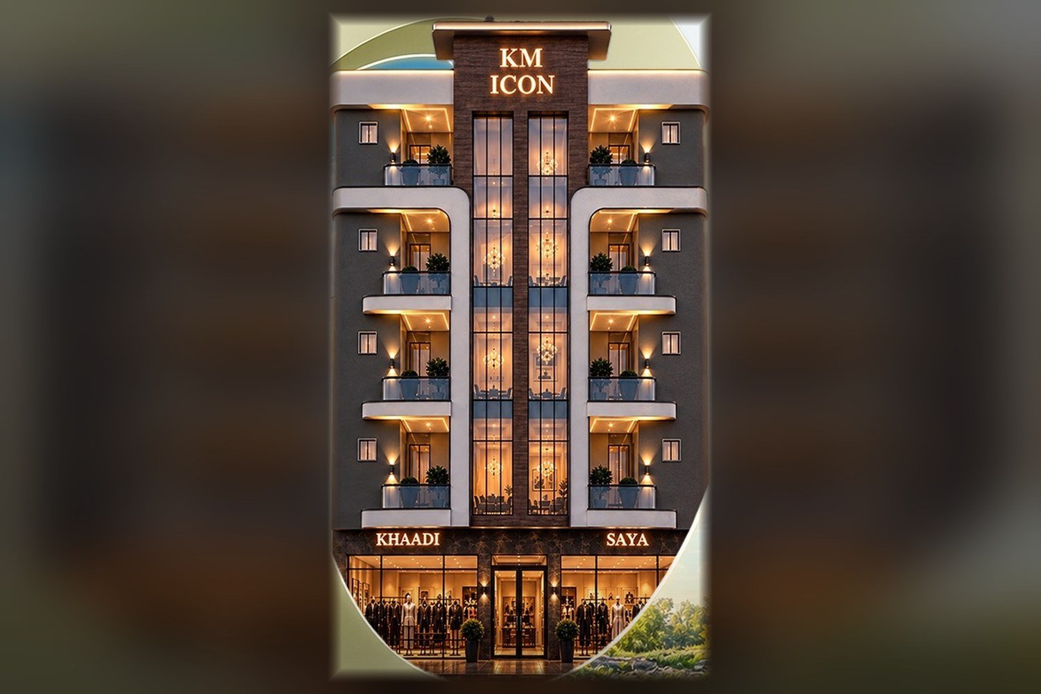 KM ICON, DHA, Karachi